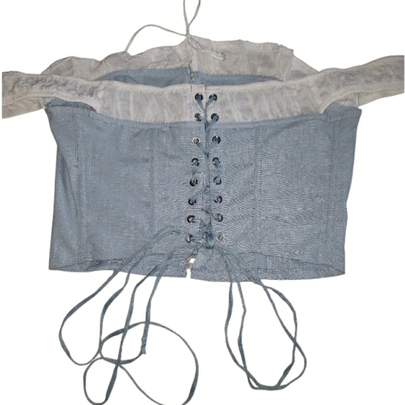 NWOT Urban Outfitters Out From Under Amaury Off- The Shoulder Corset- M - Picture 4 of 5